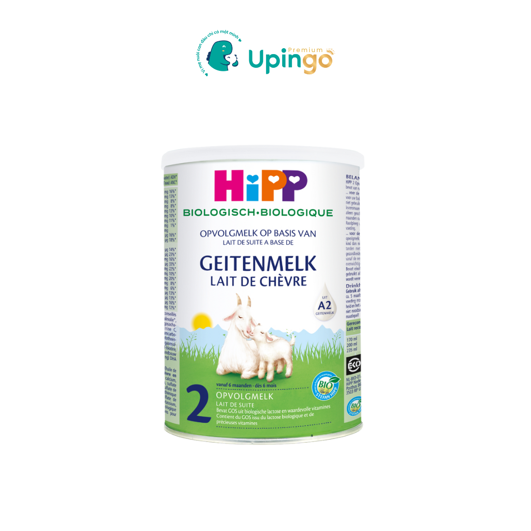 Sữa dê HiPP 2 Organic – 6-12 tháng